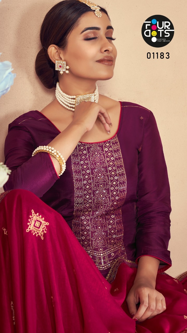 fourdots deepali russian gorgeous look salwar suit catalog