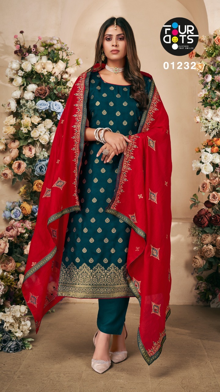 fourdots pankhudi russian regal llok salwar suit catalog