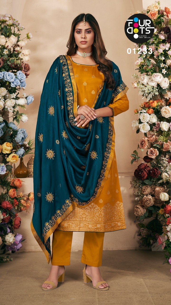 fourdots pankhudi russian regal llok salwar suit catalog