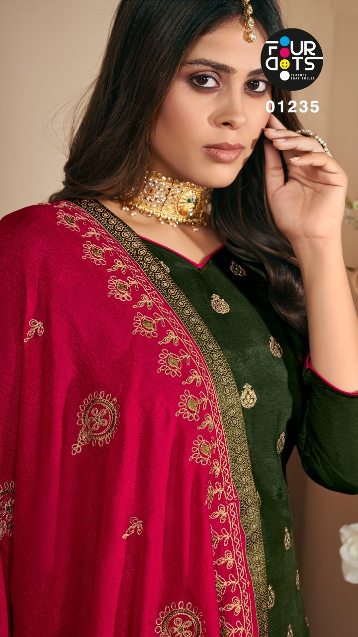 fourdots pankhudi russian regal llok salwar suit catalog