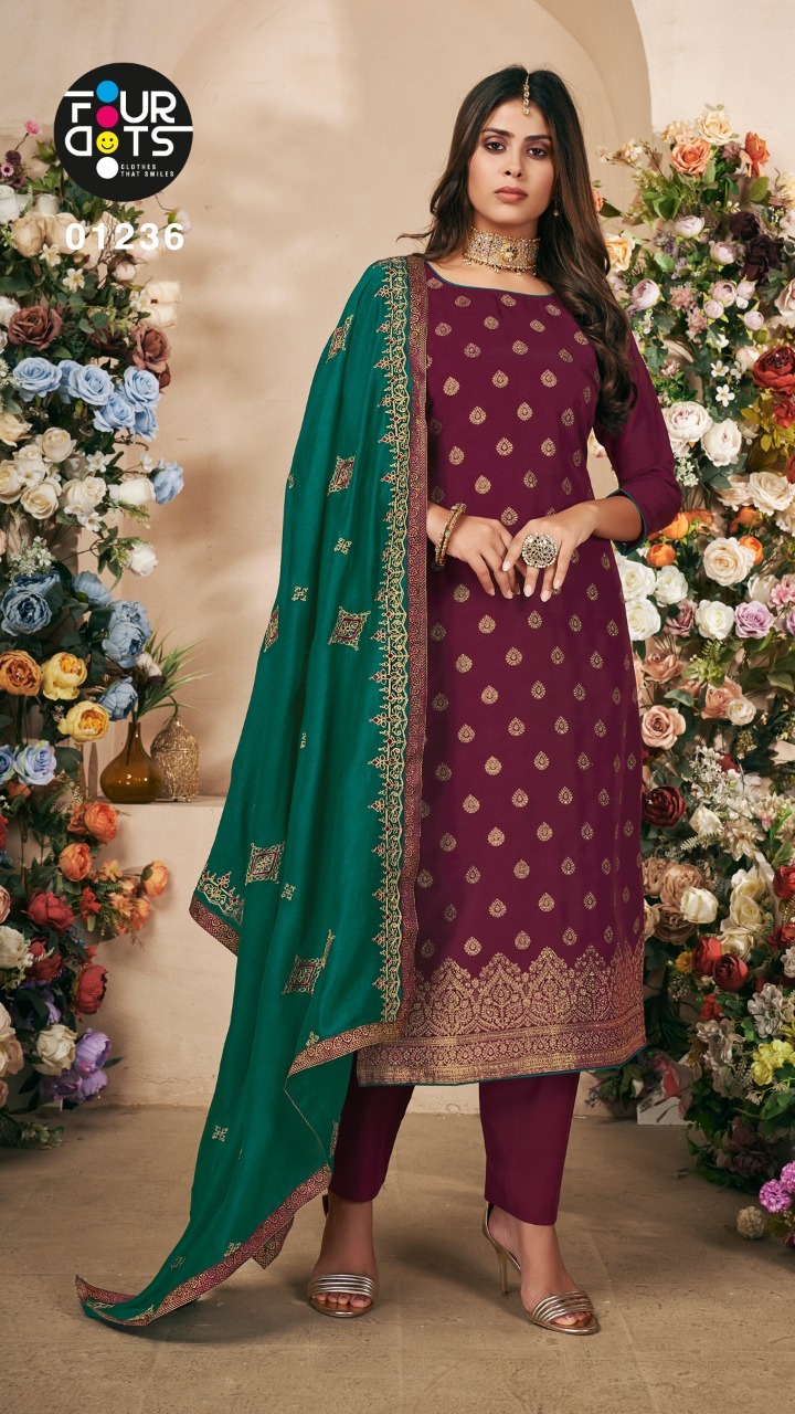 fourdots pankhudi russian regal llok salwar suit catalog