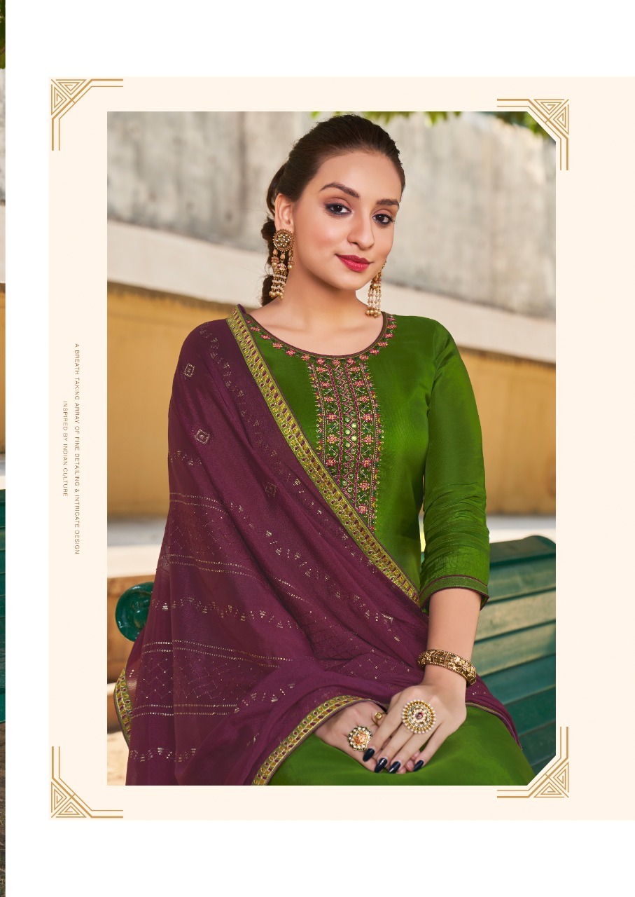 fourdots vaidehi viscose astonishing look salwar suit catalog