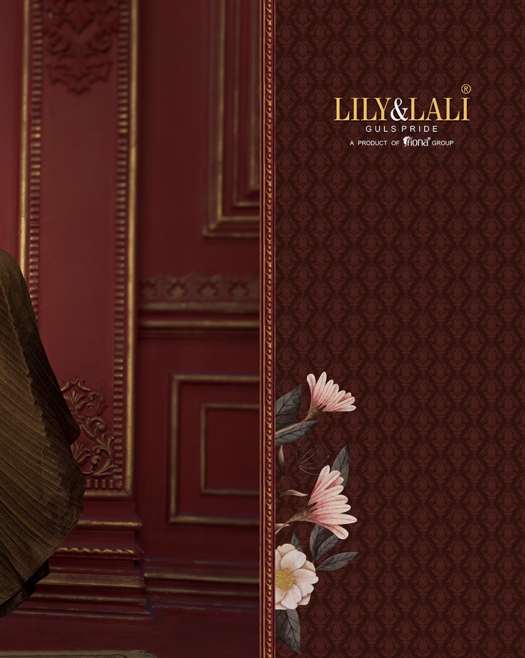 lily and lali malang silk regal look top bottom with dupatta catalog