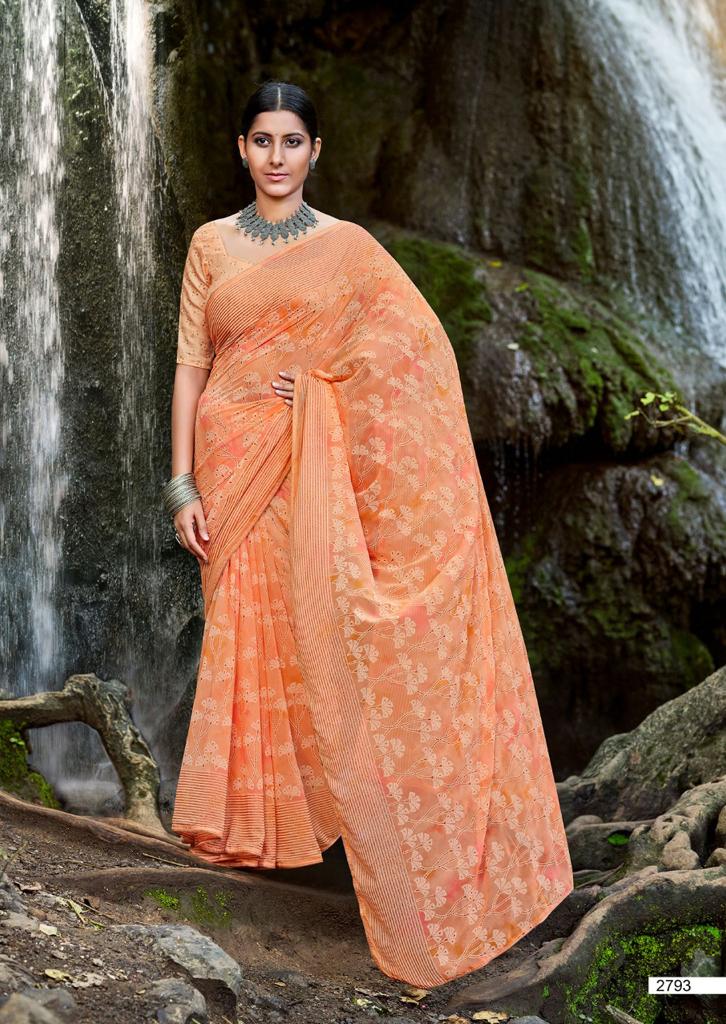 lt kashvi creation avni georgette exclusive print saree catalog