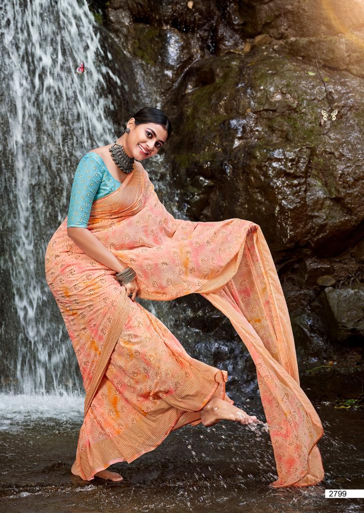 lt kashvi creation avni georgette exclusive print saree catalog