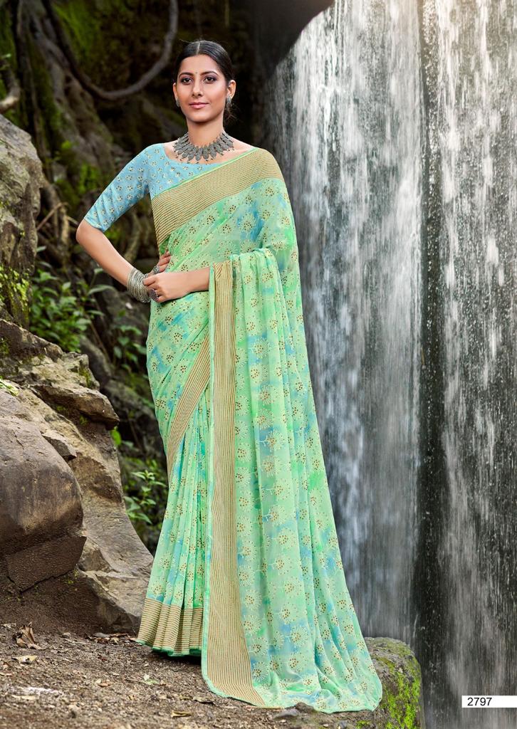 lt kashvi creation avni georgette exclusive print saree catalog