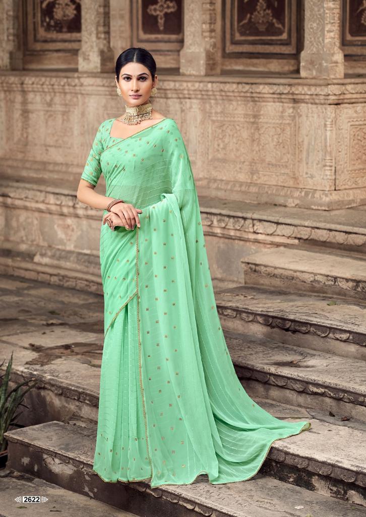 lt kashvi creation gargi georgette decent look saree catalog