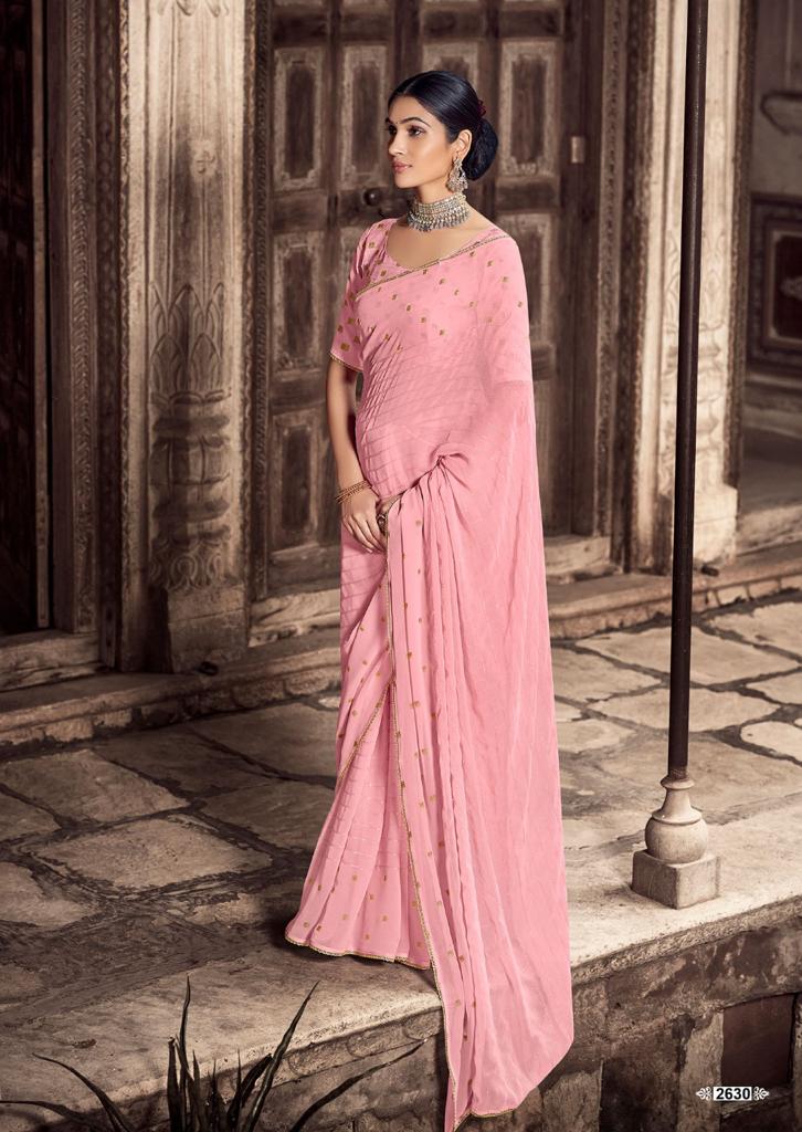 lt kashvi creation gargi georgette decent look saree catalog