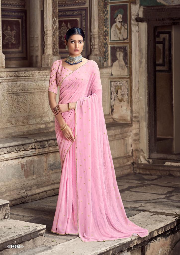 lt kashvi creation gargi georgette decent look saree catalog