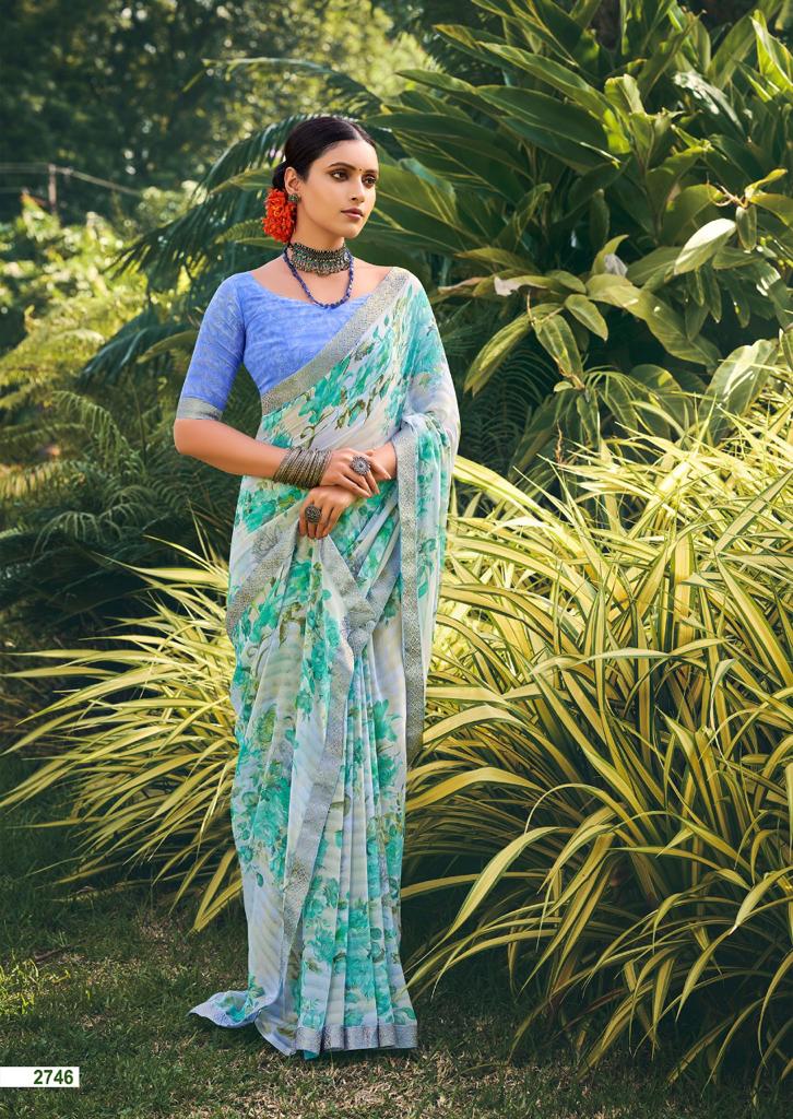 lt kashvi creation hastkala georgette attractive look saree catalog