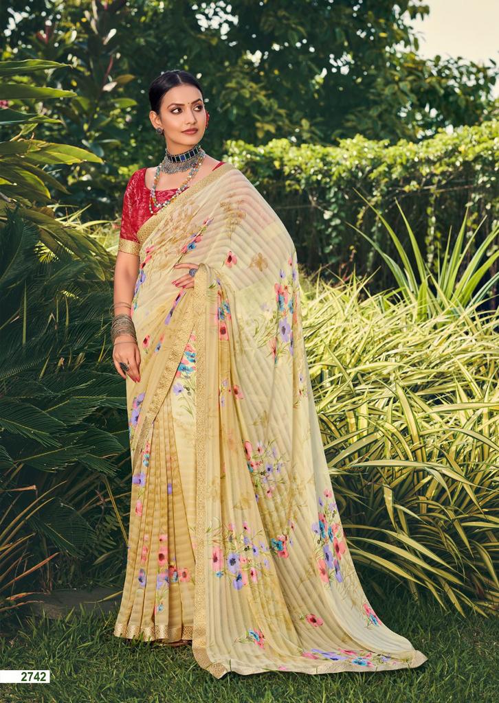 lt kashvi creation hastkala georgette attractive look saree catalog