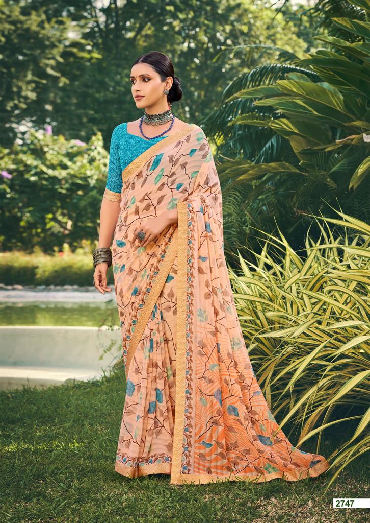 lt kashvi creation hastkala georgette attractive look saree catalog