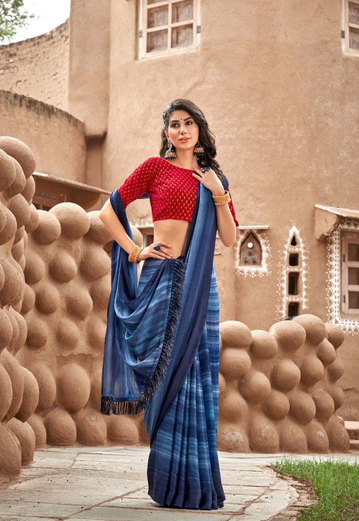 lt kashvi creation jhumri moss zari new and modern style saree catalog