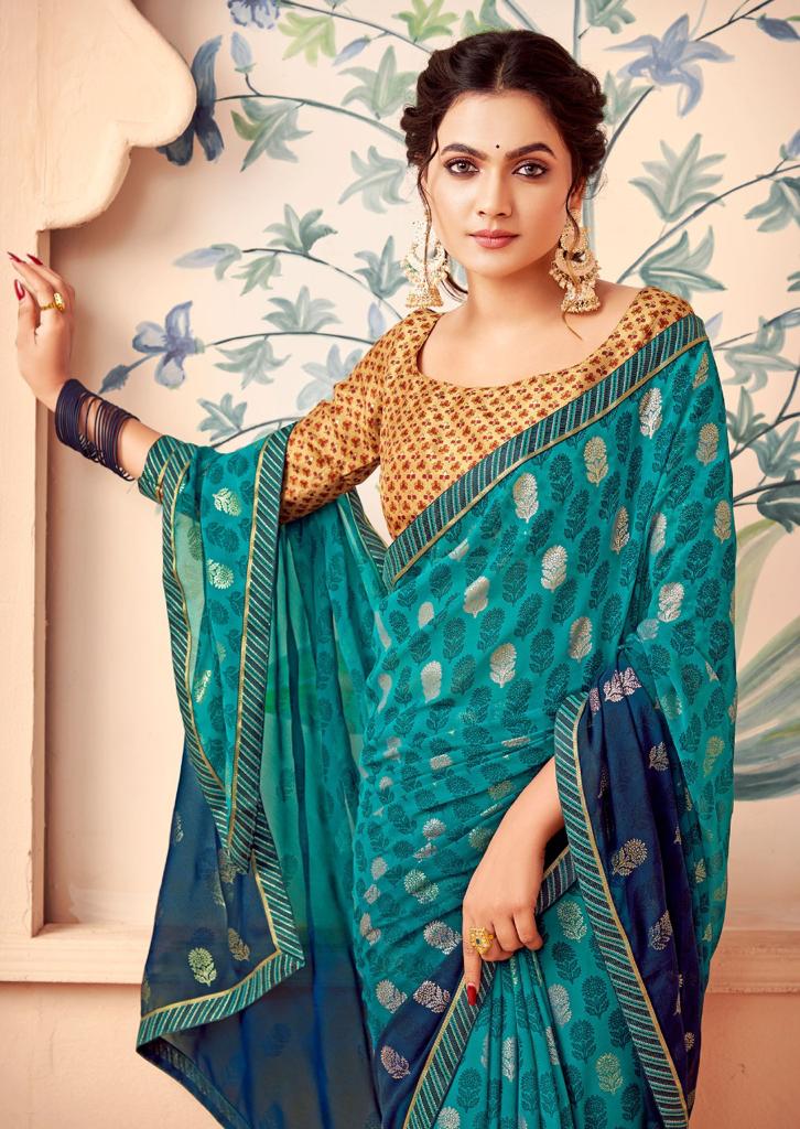 lt kashvi creation mayuri georgette attractive look saree catalog