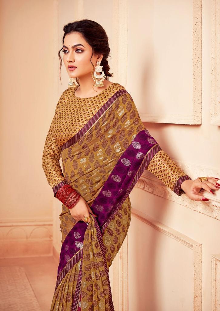 lt kashvi creation mayuri georgette attractive look saree catalog