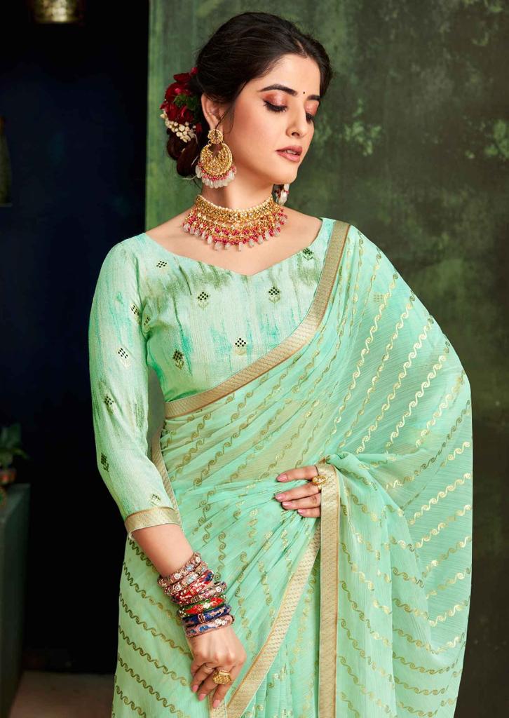 lt kashvi creation samantha white cat elegant saree catalog