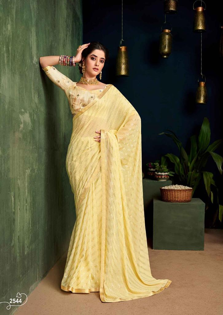 lt kashvi creation samantha white cat elegant saree catalog