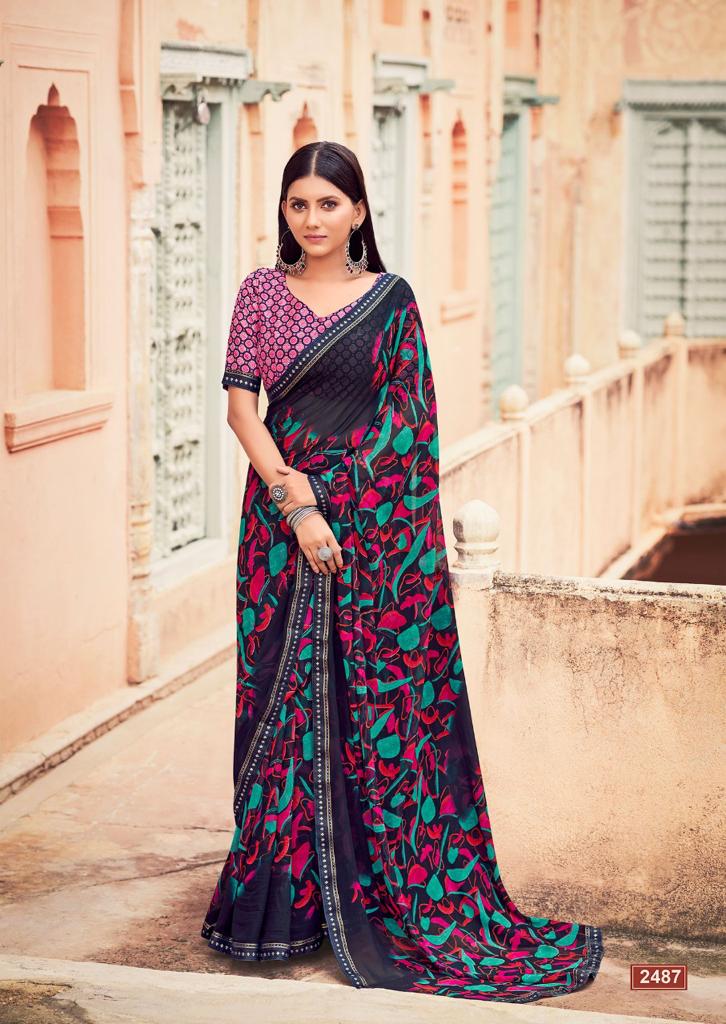 lt kashvi creation supriya georgette exclusive print saree catalog