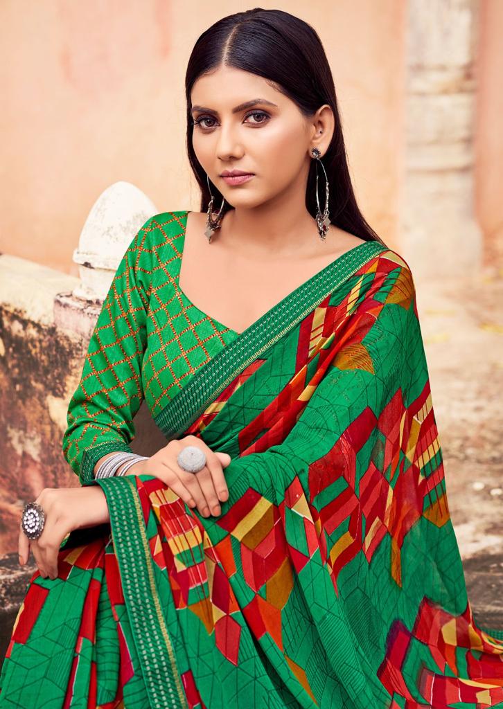 lt kashvi creation supriya georgette exclusive print saree catalog