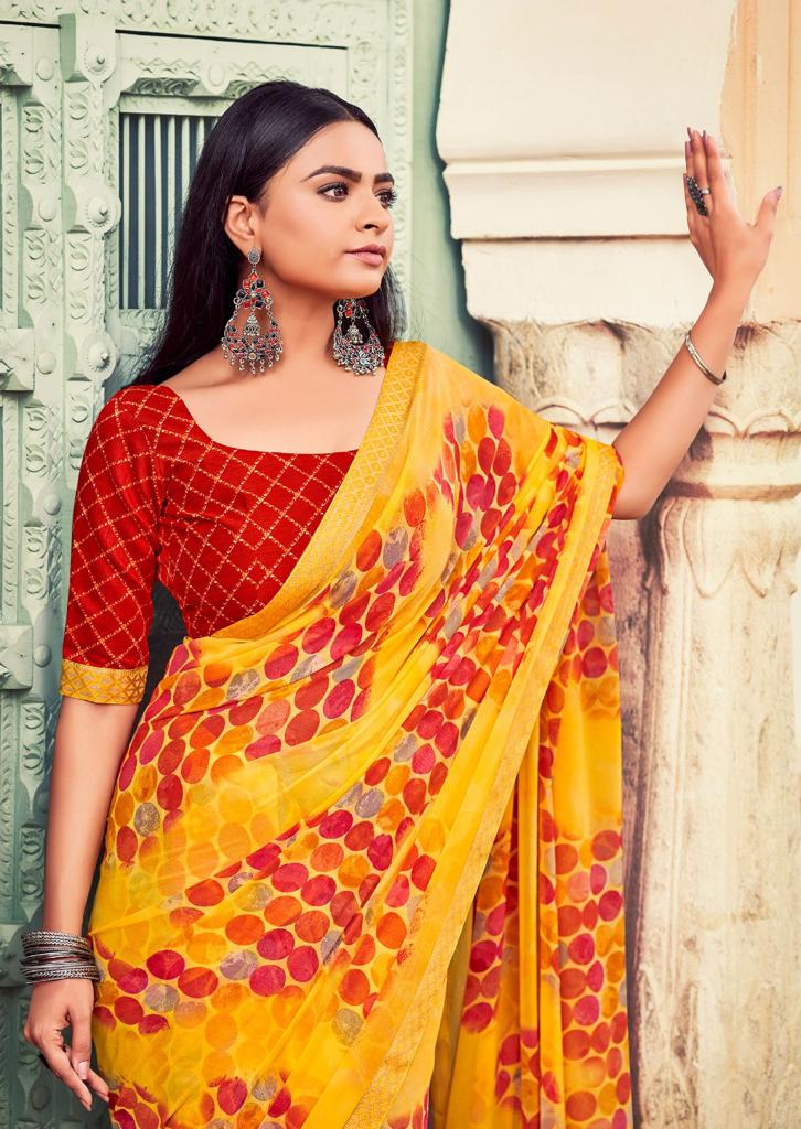 lt kashvi creation supriya georgette exclusive print saree catalog