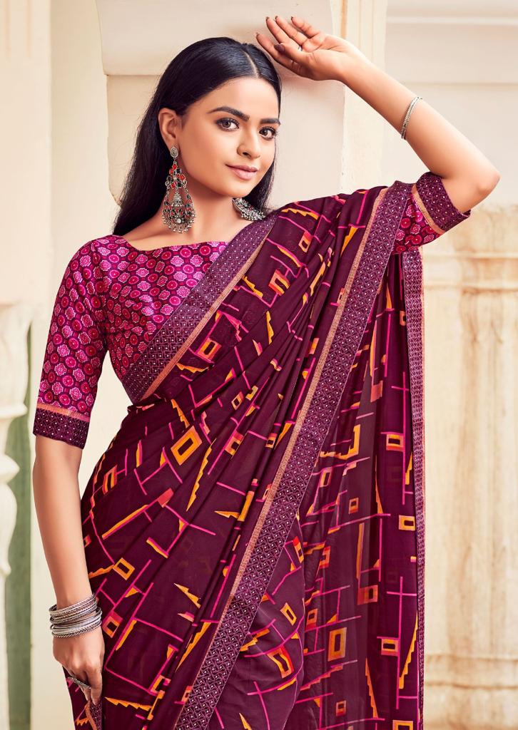 lt kashvi creation supriya georgette exclusive print saree catalog