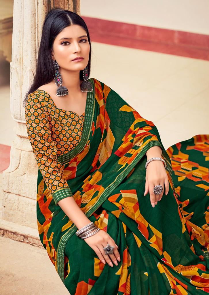 lt kashvi creation supriya georgette exclusive print saree catalog