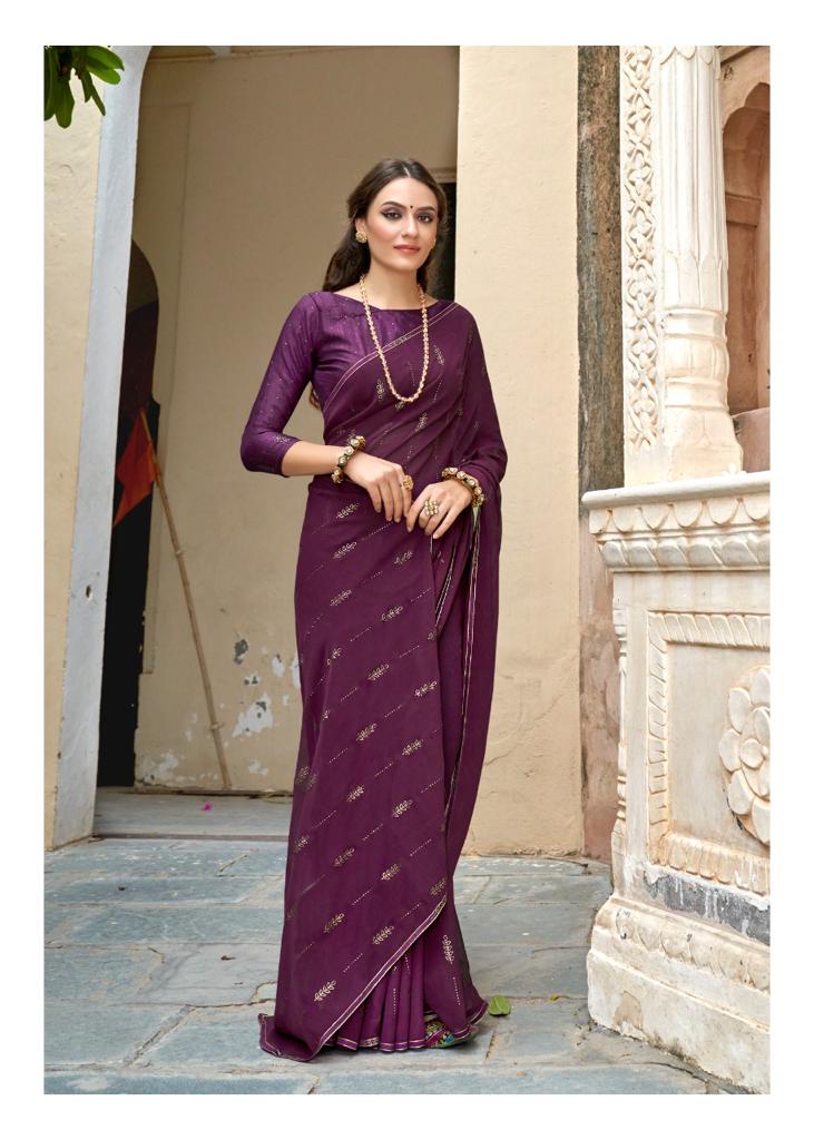 lt kashvi creation utsav georgette catchy look saree catalog