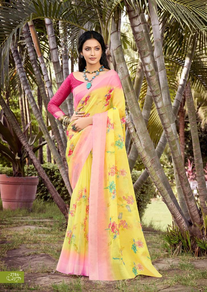 lt ksahvi creation lotus silk decent look saree catalog