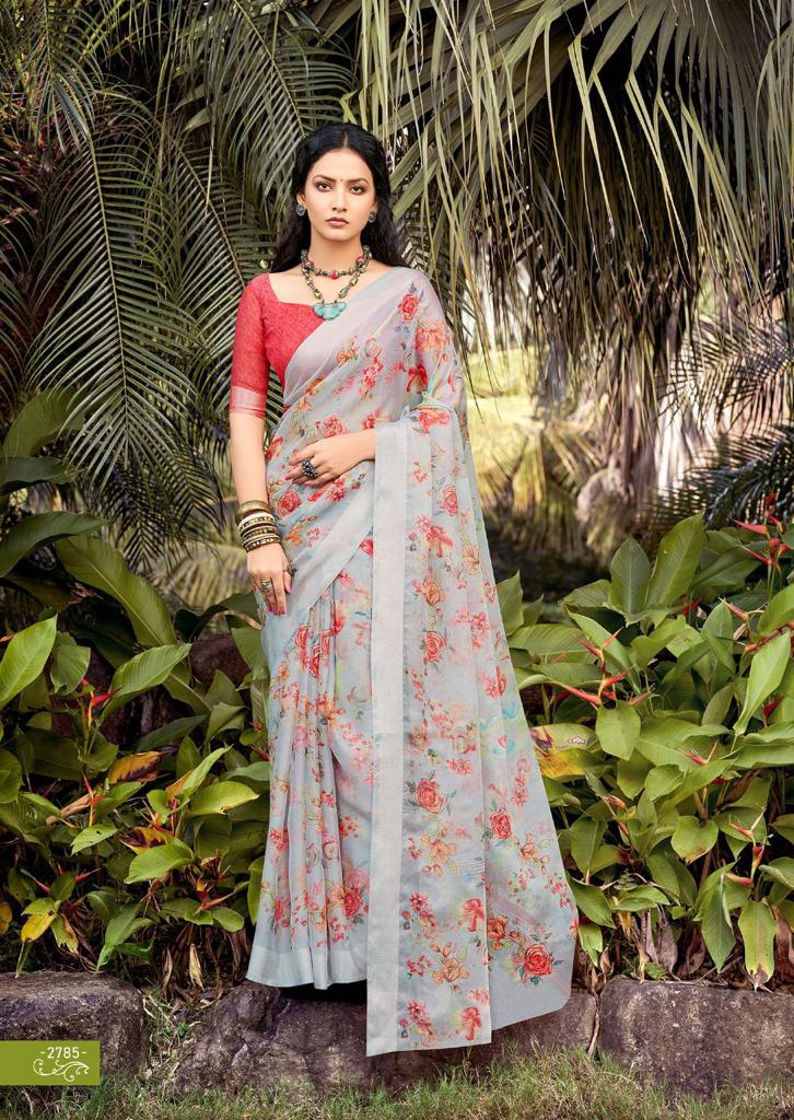 lt ksahvi creation lotus silk decent look saree catalog