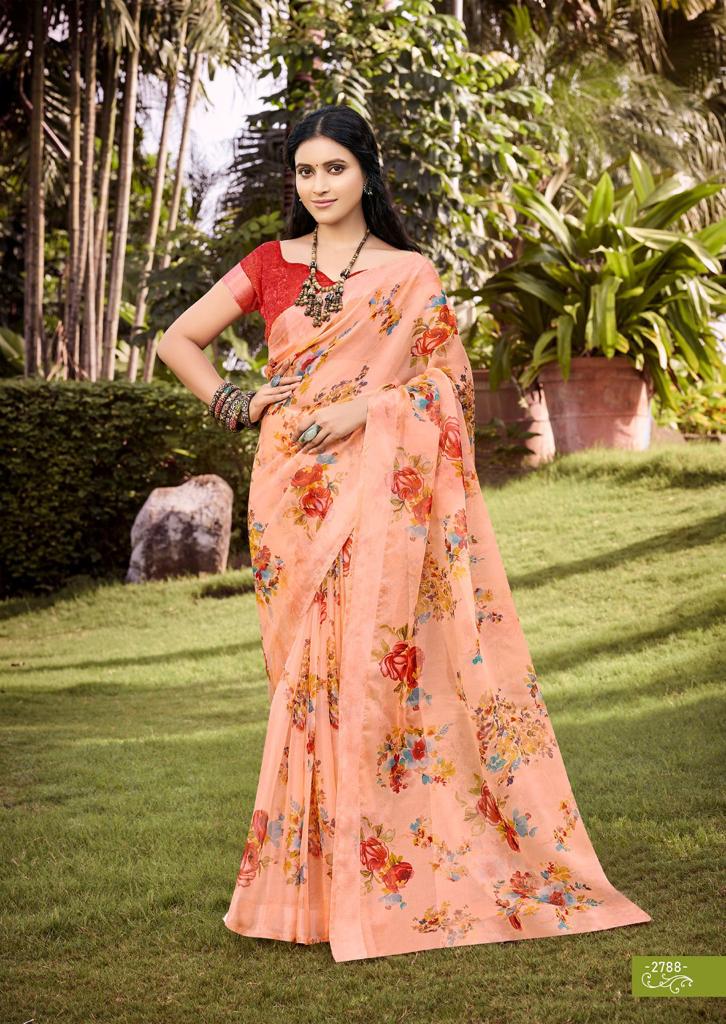 lt ksahvi creation lotus silk decent look saree catalog