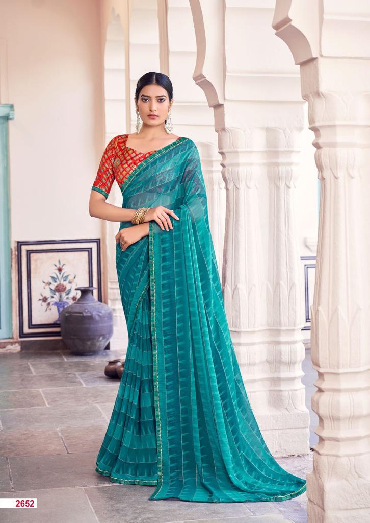 lt sarees kashvi creation maanvi georgette exclusive print saree catalog