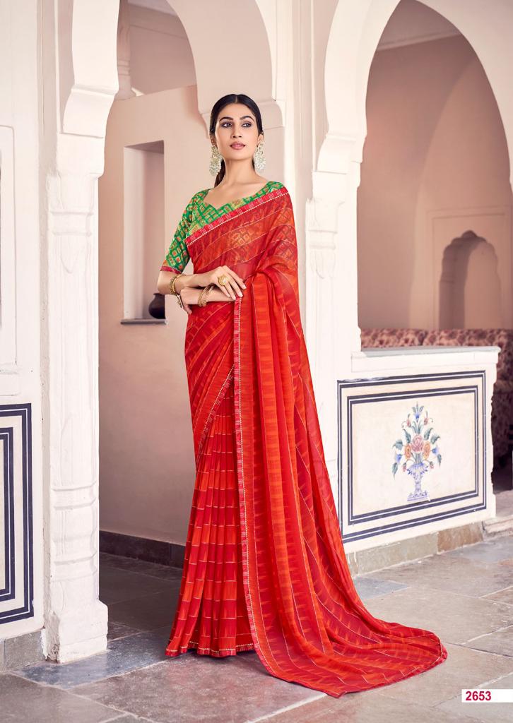 lt sarees kashvi creation maanvi georgette exclusive print saree catalog