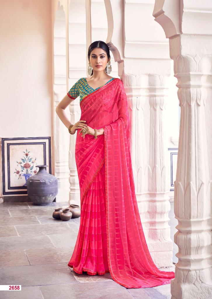 lt sarees kashvi creation maanvi georgette exclusive print saree catalog