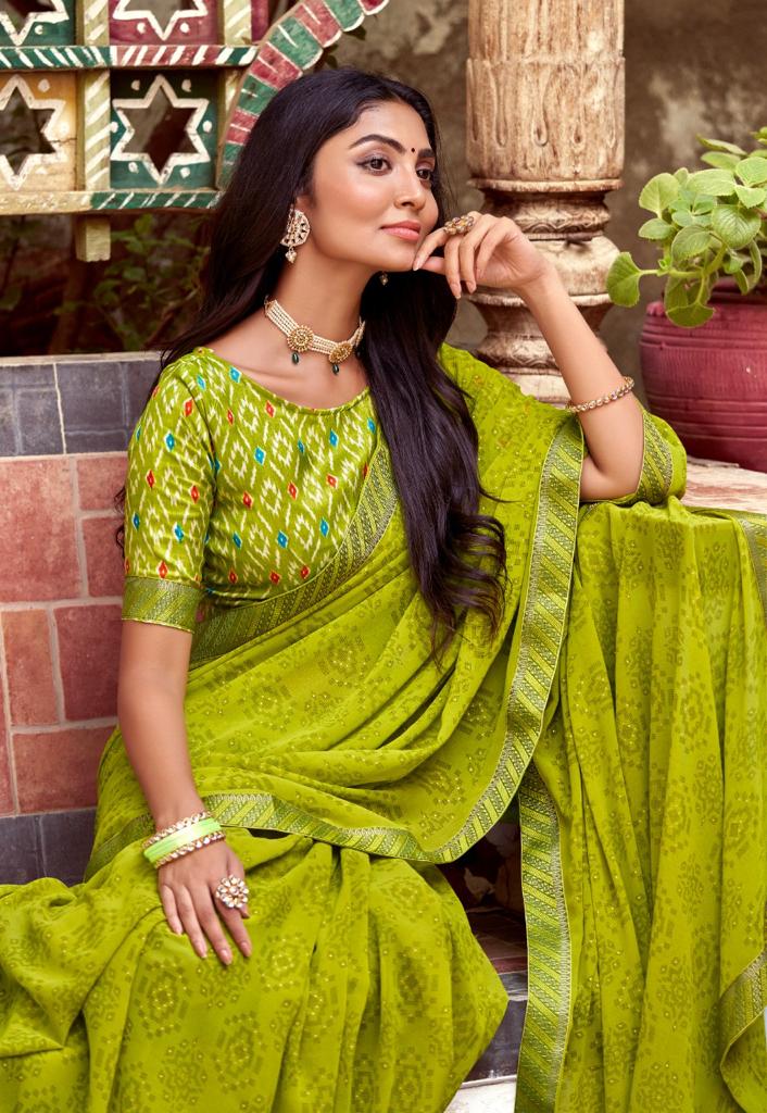 lt sarees kashvi creation manashvi georgette exclusive print saree catalog