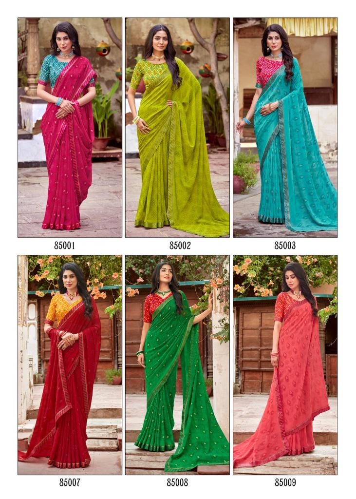 lt sarees kashvi creation manashvi georgette exclusive print saree catalog