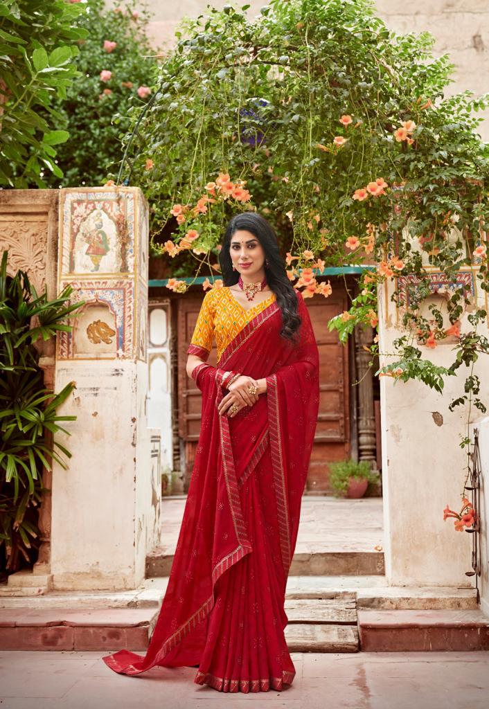 lt sarees kashvi creation manashvi georgette exclusive print saree catalog