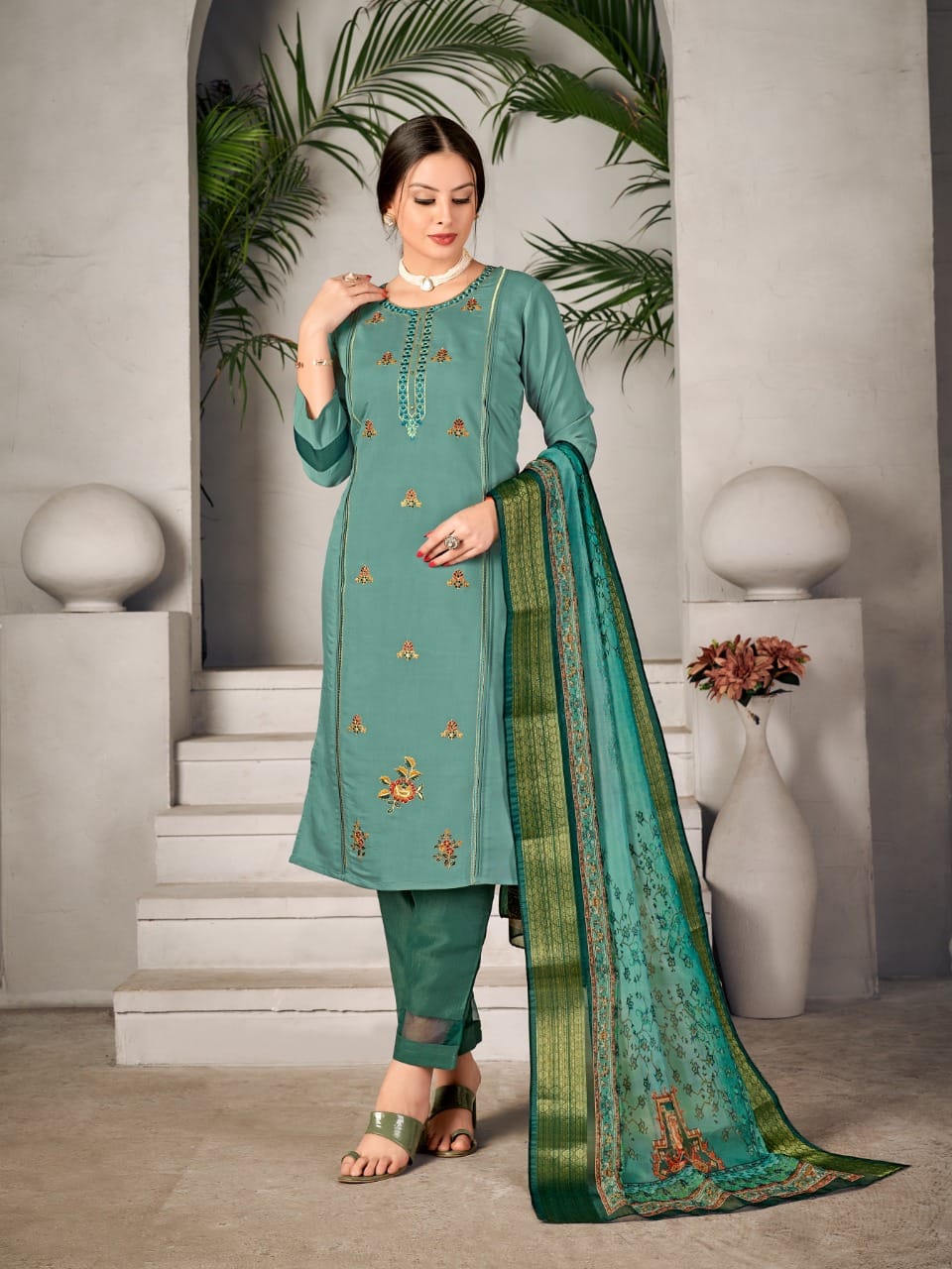 m clothing kalash 2 viscose new and modern style top bottom and dupatta catalog