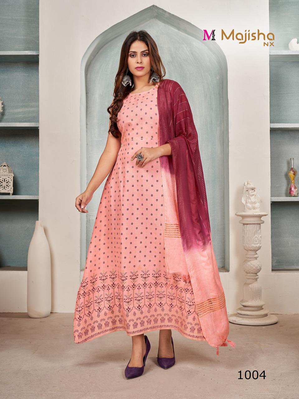 majisha nx maharani vol 1 rayon innovatve look kurti with dupatta catalog