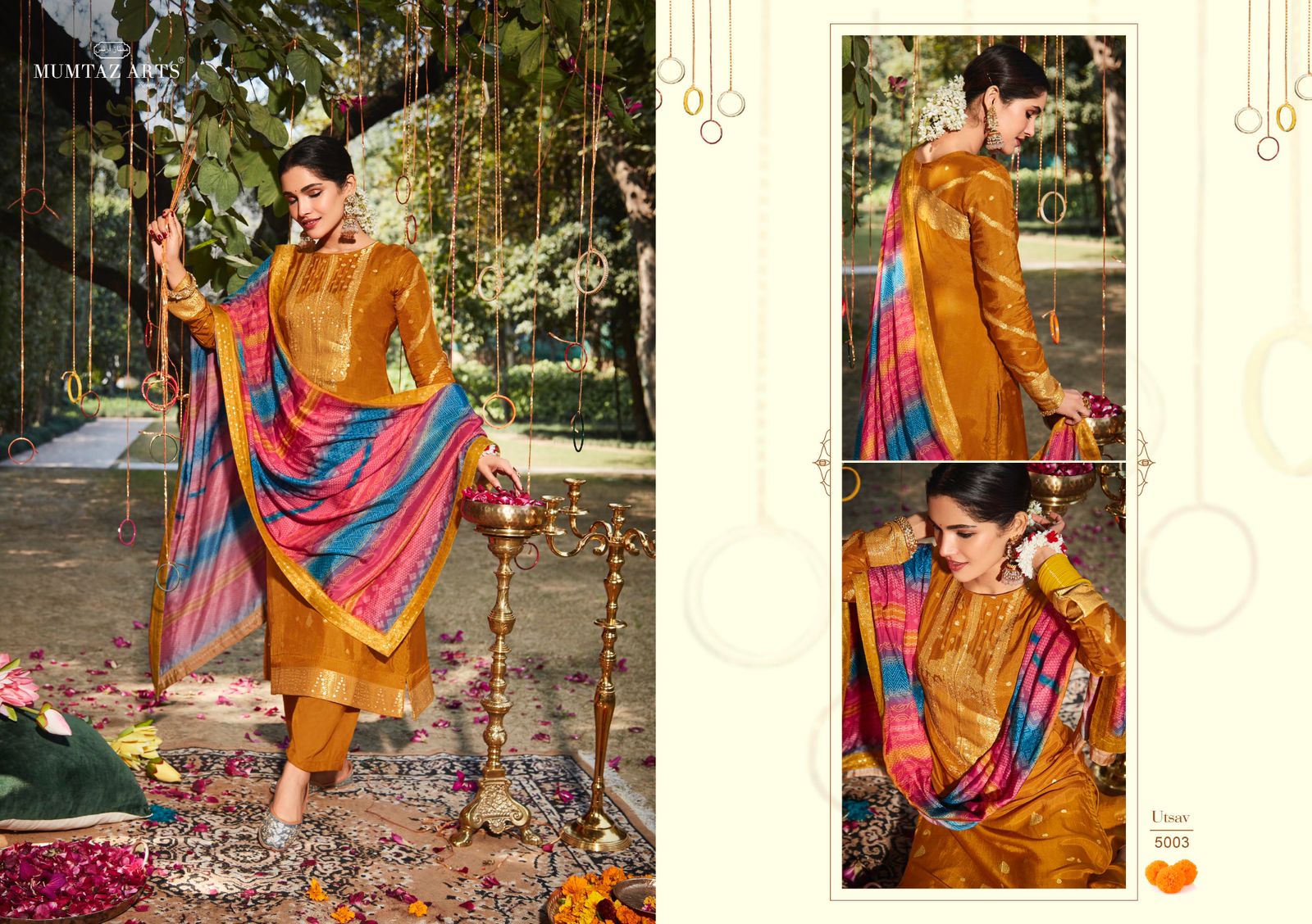 mumtaz art utsav dola  viscose astonishing slawr suit catalog