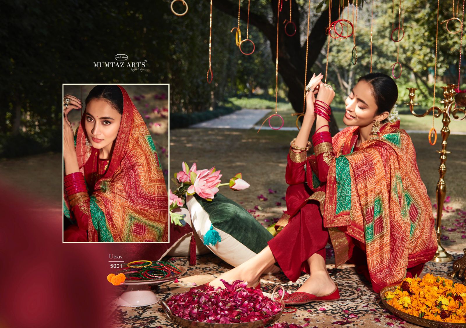 mumtaz art utsav dola  viscose astonishing slawr suit catalog