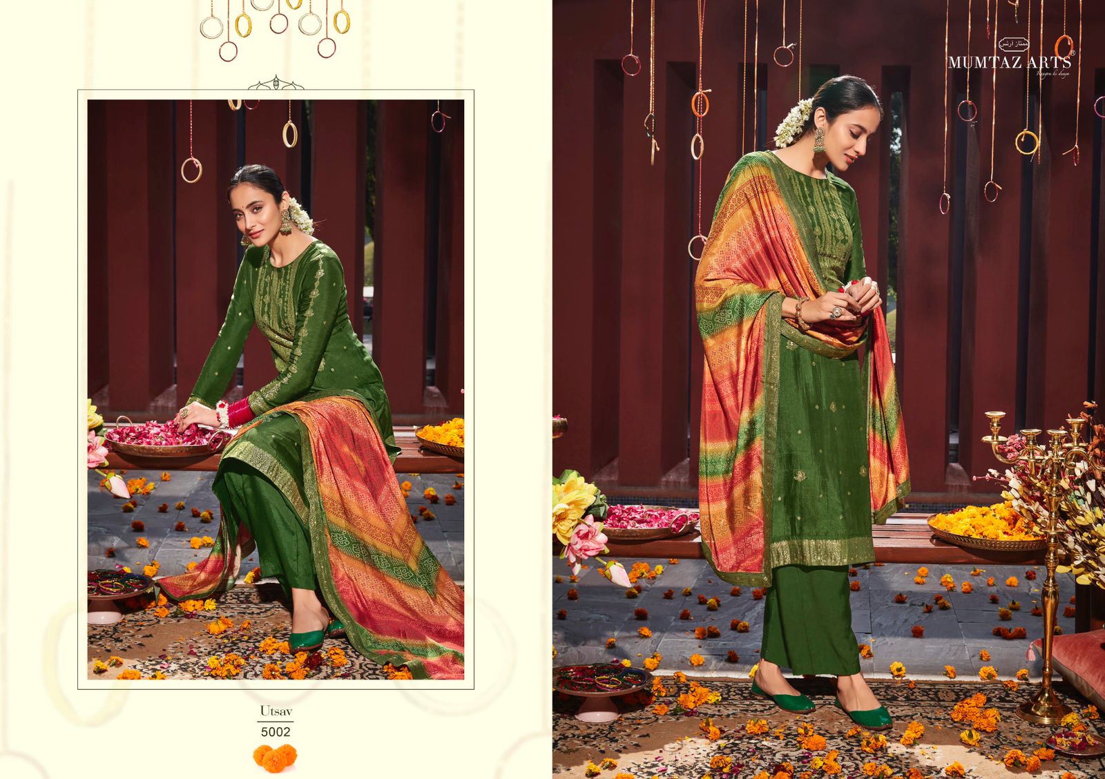 mumtaz art utsav dola  viscose astonishing slawr suit catalog