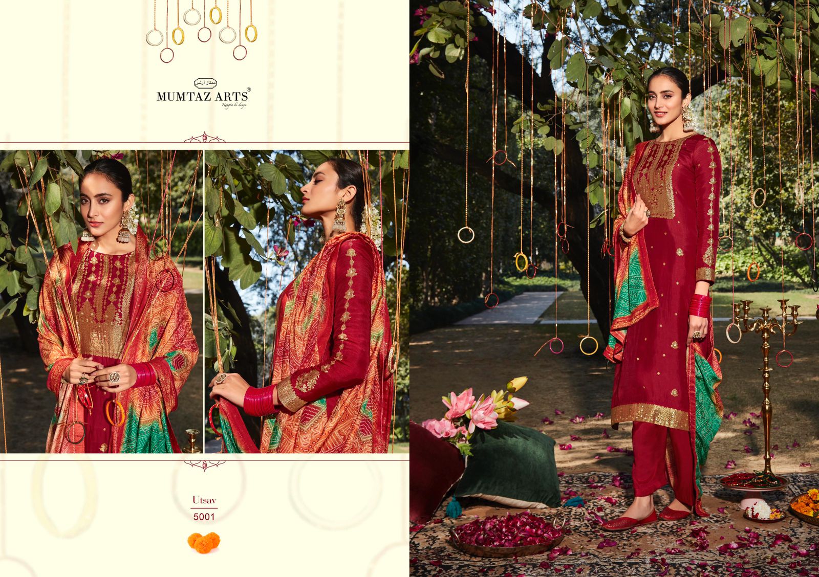 mumtaz art utsav dola  viscose astonishing slawr suit catalog