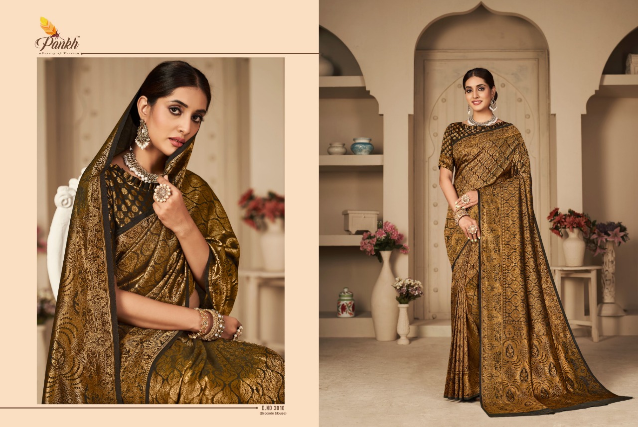 pink lotus pankh aarya silk kanjiveram silk grace ful look saree catalog