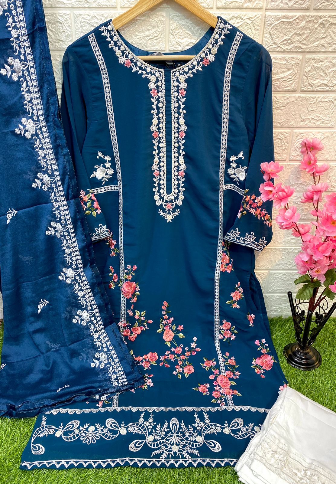 ramsh ramsha r 1006 georgette decent look salwar suit catalog