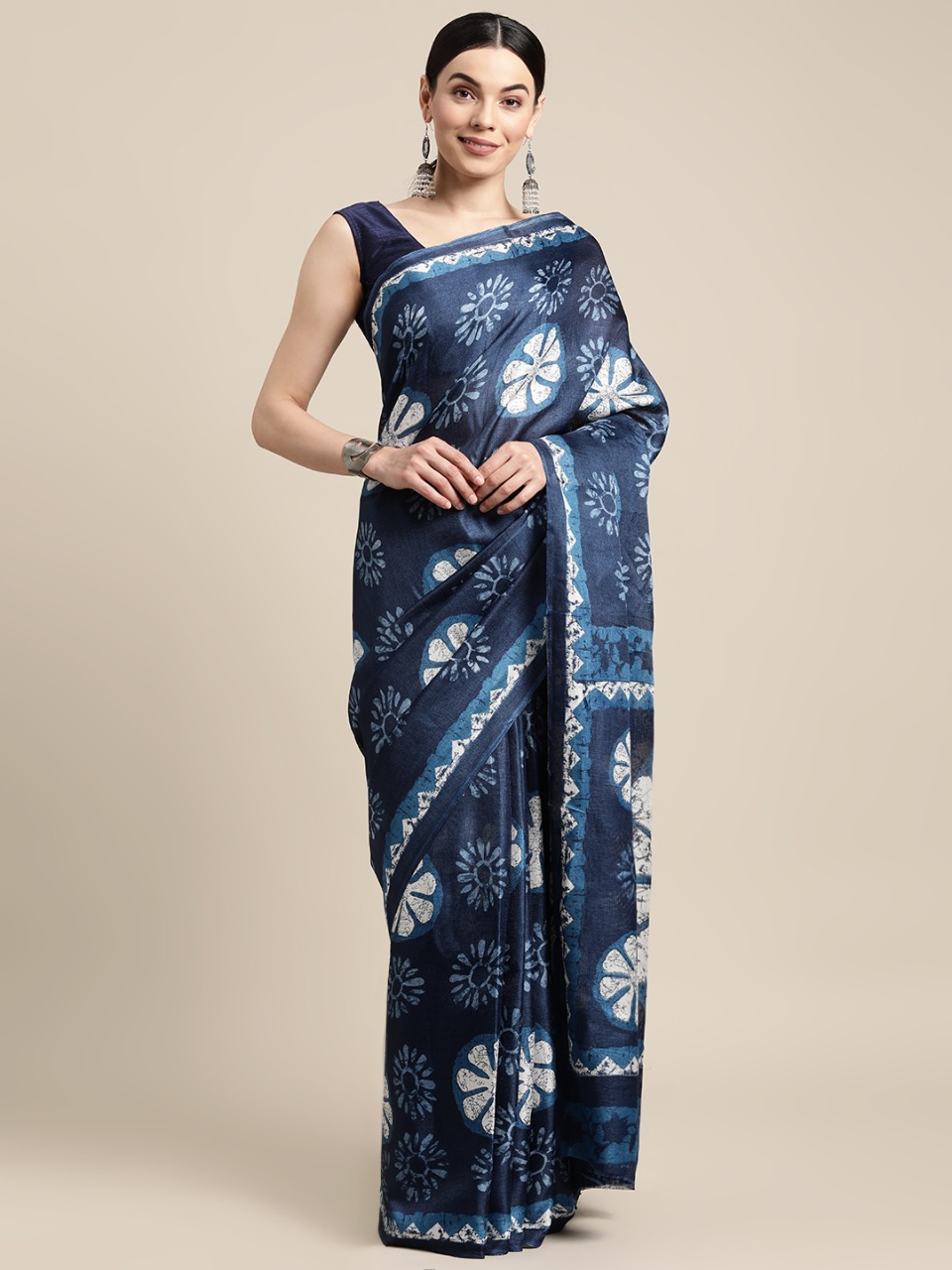 sangam print black jack cotton graceful look saree catalog