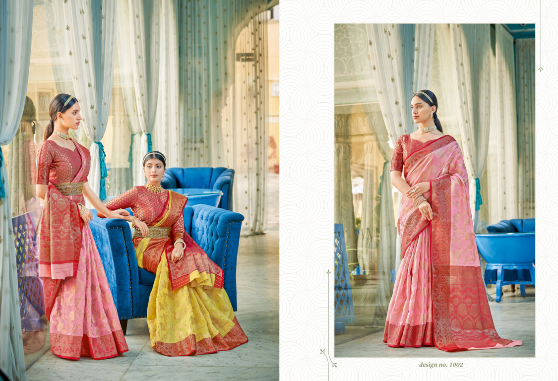 sangam print Rajsundari cotton graceful look saree catalog