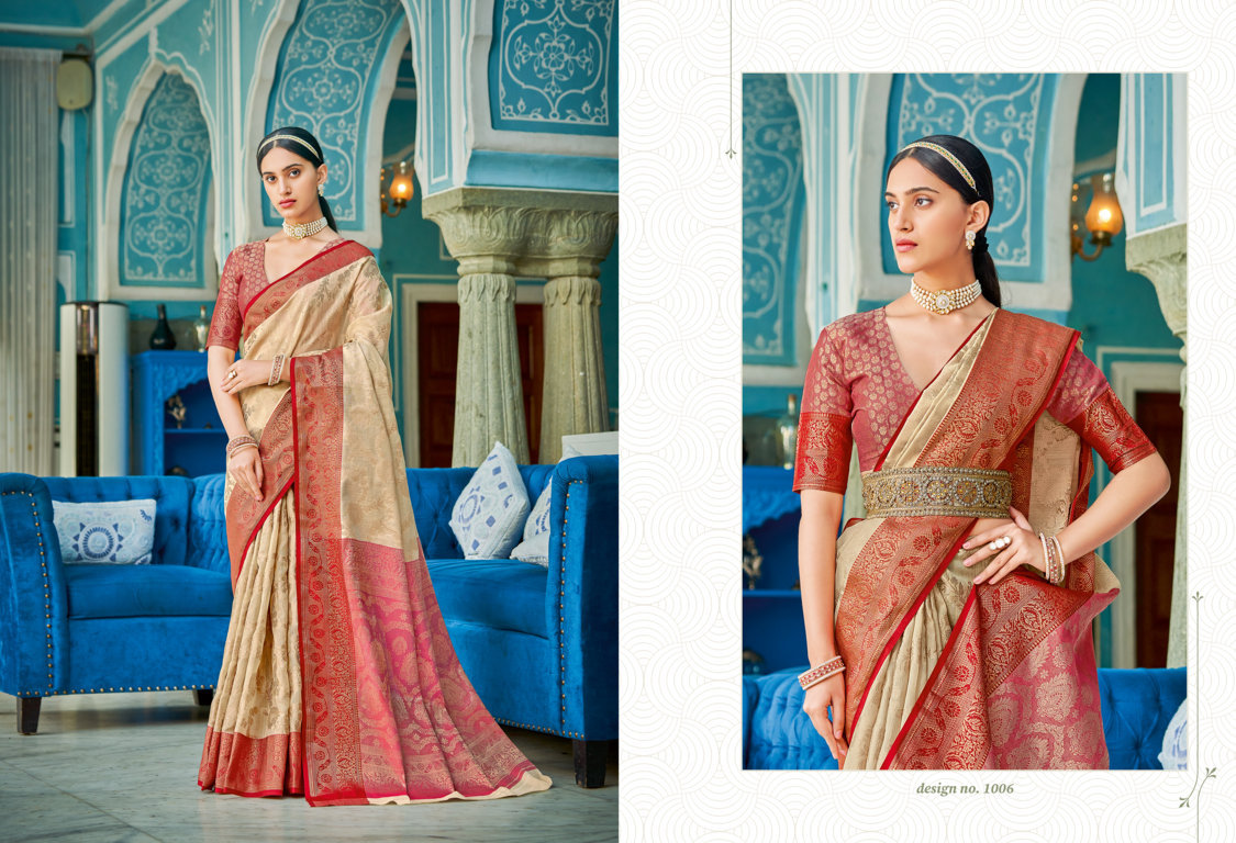 sangam print Rajsundari cotton graceful look saree catalog