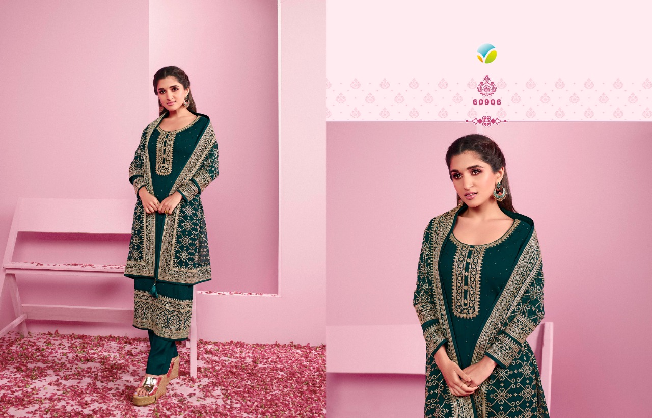 vinay fashion kaseesh nilofar 2  georgette exclusive print salwar suit catalog