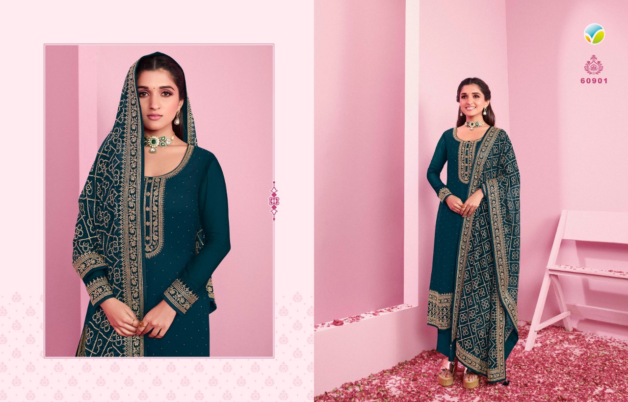 vinay fashion kaseesh nilofar 2  georgette exclusive print salwar suit catalog