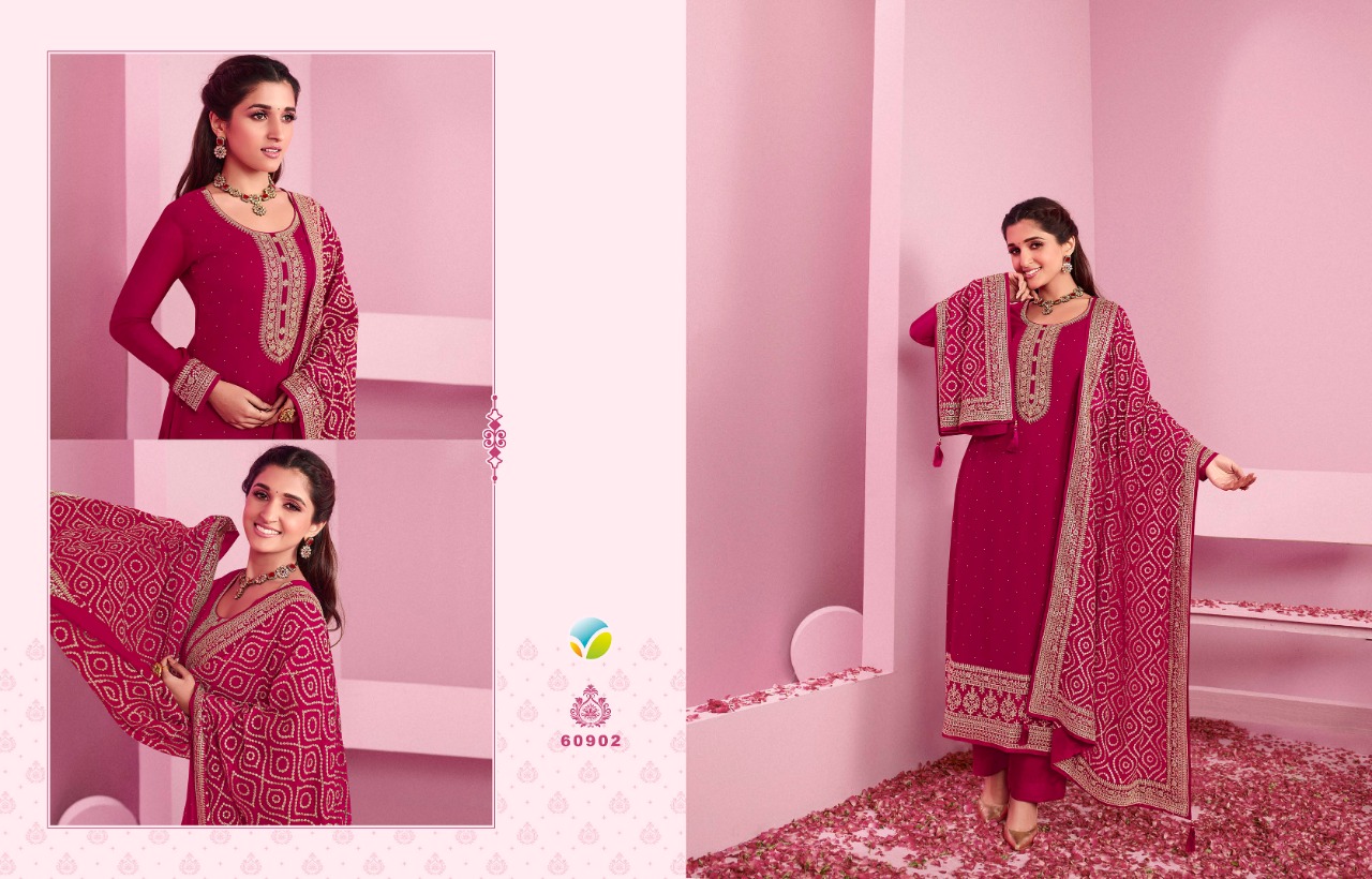 vinay fashion kaseesh nilofar 2  georgette exclusive print salwar suit catalog